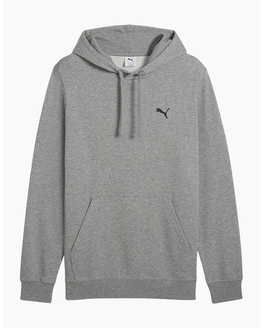 PUMA Gray Ess Hoodie for men