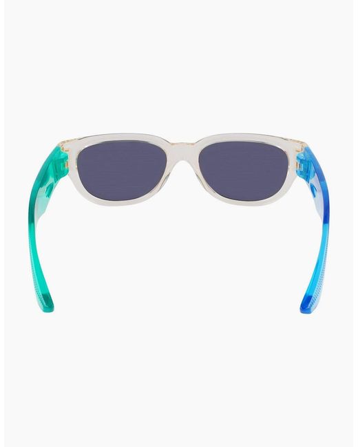 Nike Blue Ii Rectangle Sunglasses for men