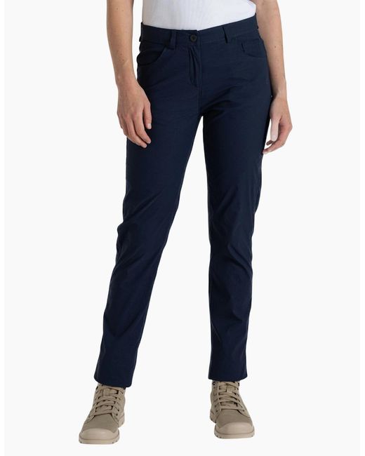 Craghoppers Blue Ladies Milla Nosilife Hiking Trousers