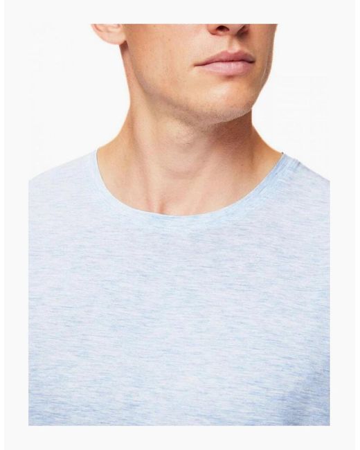 Derek Rose Blue Ethan Micromodal Stretch T-Shirt for men