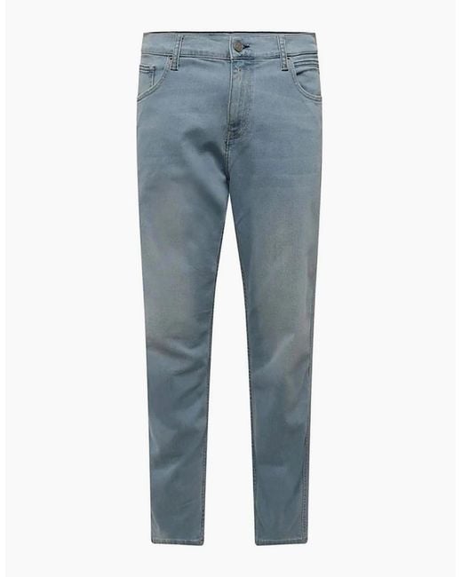 Replay Blue Sandot Tapered Fit Straight Leg Jeans for men