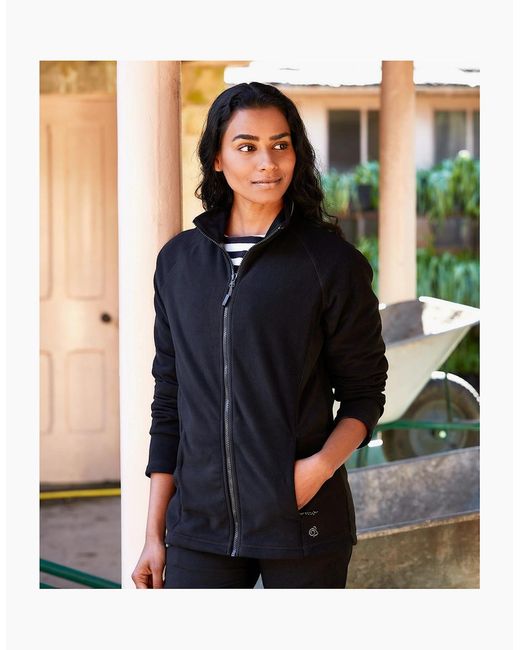 Craghoppers Black Ladies Expert Miska 200 Fleece Jacket