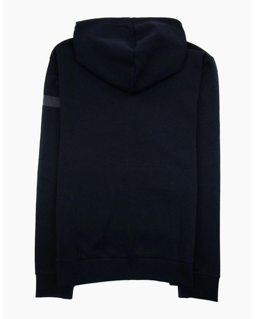 Boss Blue Saggy 1 Stripe Logo Zip Up Hoody 402 for men