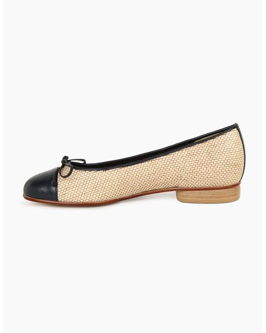 Gabor White Dulford Ballet Pumps