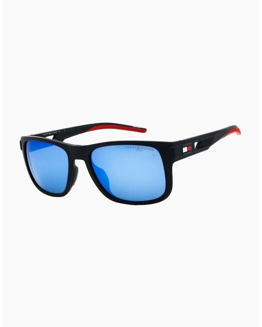 Tommy Hilfiger Blue Matte Sunglasses