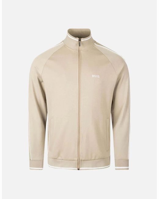 Boss Natural Boss Tracksuit Jacket Light for men