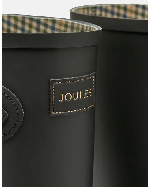 Joules Black Houghton Tall Wellies