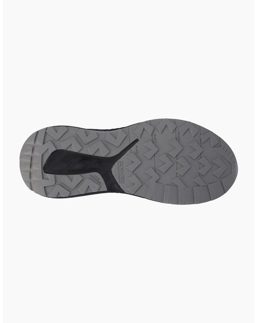 Hi-tec Black Litespeed Low Polyester /Carbon Hiking Shoes for men