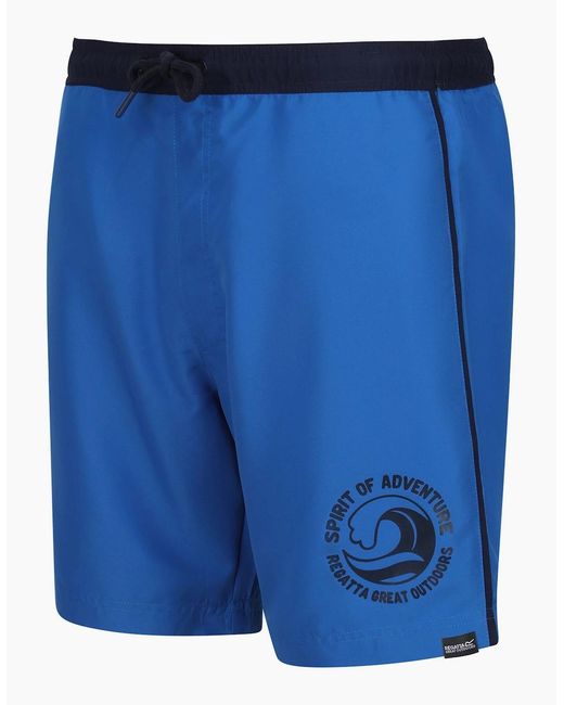 Regatta Blue Bentham Swim Shorts for men