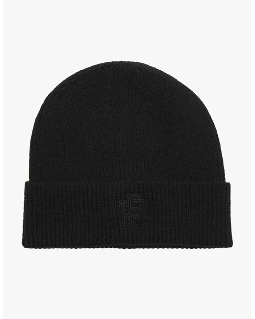 Jack & Jones Black Train Hat & Gloves Set for men