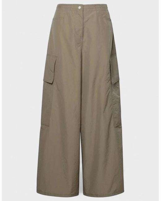 Palm Angels Natural Parachute Pants