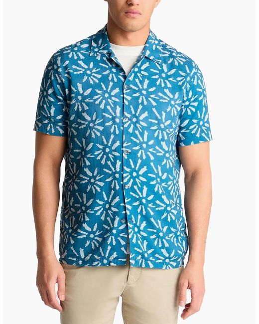 Remus Uomo Blue Paolo Short Sleeve Shirt for men