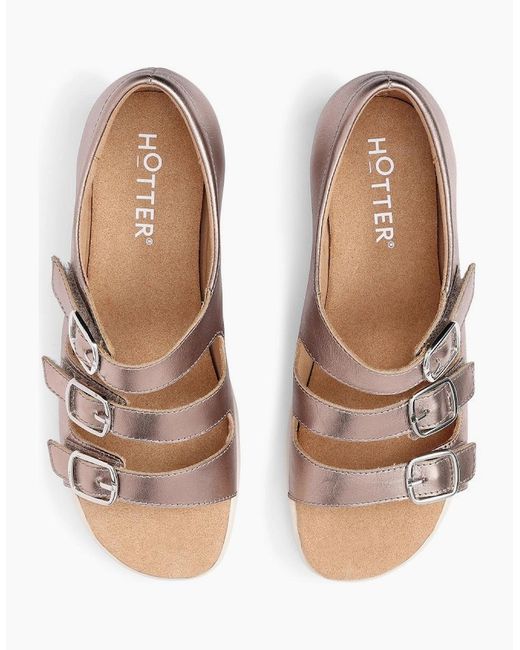Hotter Brown Bermuda Sandals
