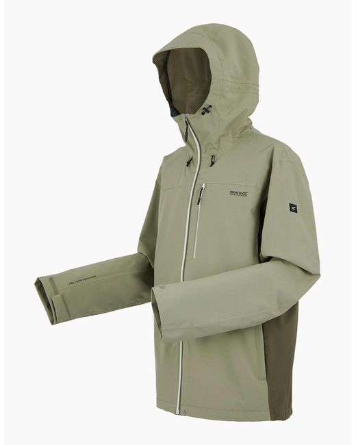 Regatta Green Birchdale Ii Waterproof Jacket for men