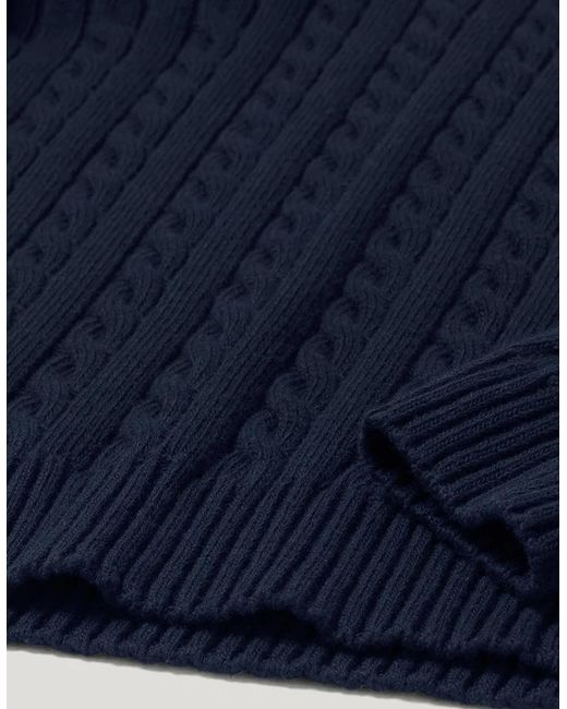 Belstaff Blue Westport Crewneck Sweater for men