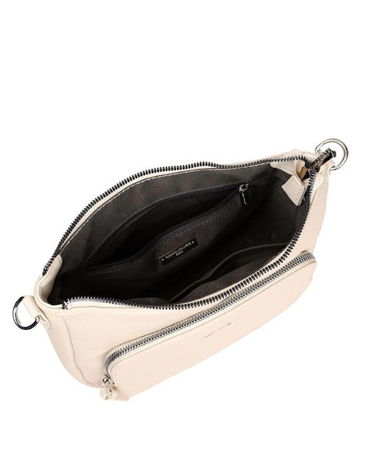 David Jones White Bordeaux Shoulder Bag