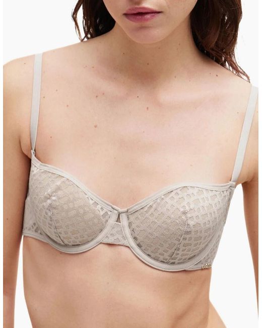 Boss Natural B-Lace Underwire Bra, Open