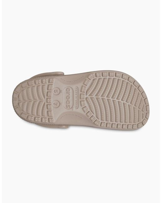 CROCSTM Brown Classic Clog Thermoplastic Coffee Clogs