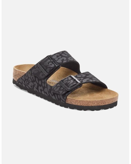 Birkenstock Arizona Black Synthetics Sandals