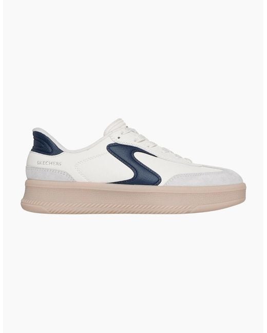 Skechers White Hotshot Hi