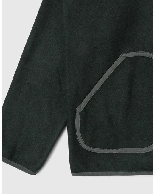 Stan Ray Black Wool Fleece Jacket for men