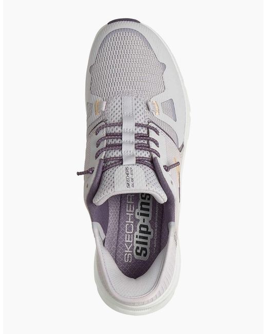 Skechers Gray Glide-Step Pro Polyester Trainers