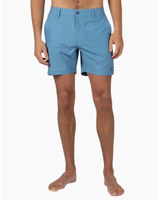 Saltrock Blue Amphibian 17 Boardshorts for men