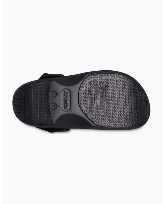 CROCSTM Black Classic Work Clogs for men