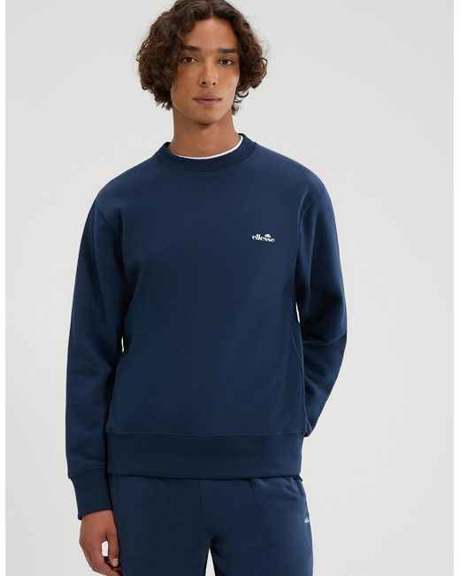 Ellesse Blue Corcolle Sweatshirt for men