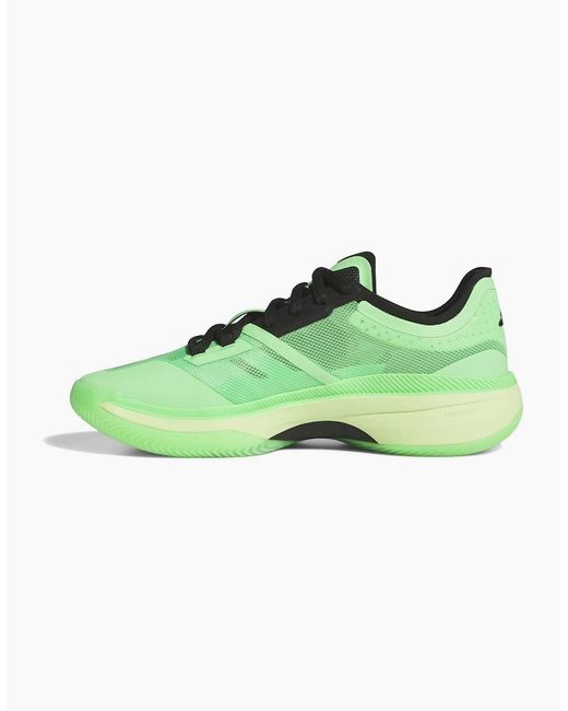 Adidas Green Adizero Select 3 Low Top Sneakers for men