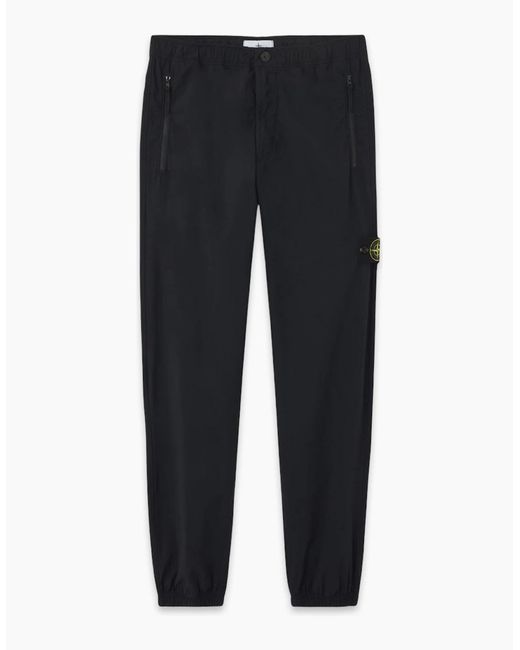 Stone Island Blue S0375 Light Shell Pants for men