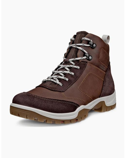 Ecco Brown Xpedition Iii Waterproof Walking Boots