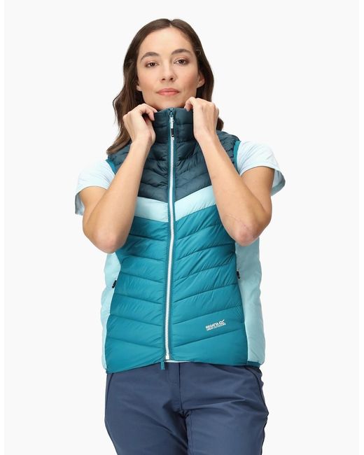 Regatta Blue Ladies Harrock Ii Baffled Gilet