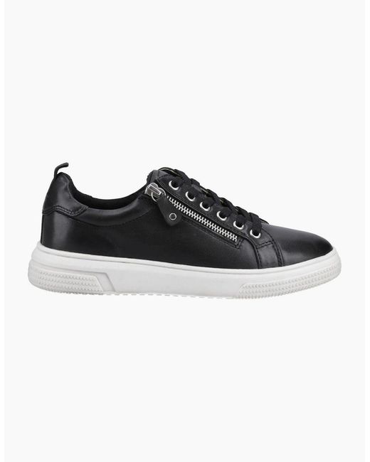 Hush Puppies Black Martha Trainers