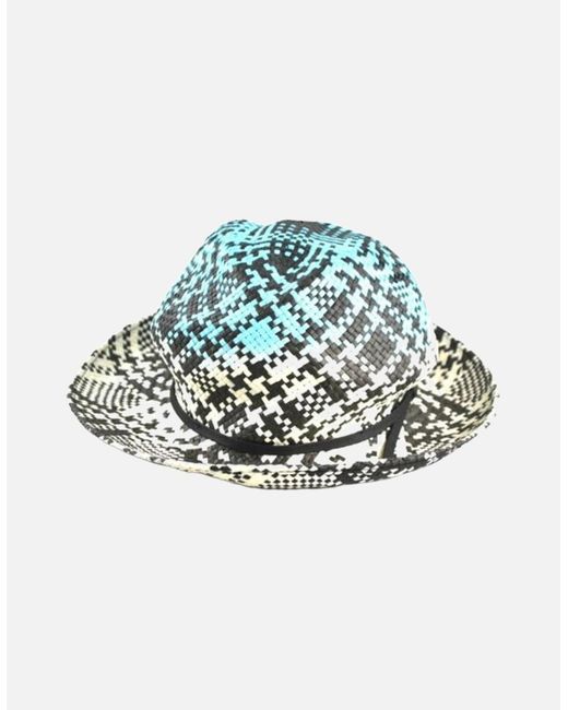 DIESEL Gray Crossroad Hats Cadhla Cappello 0Bafm Casual Summer Beach Straw Hat