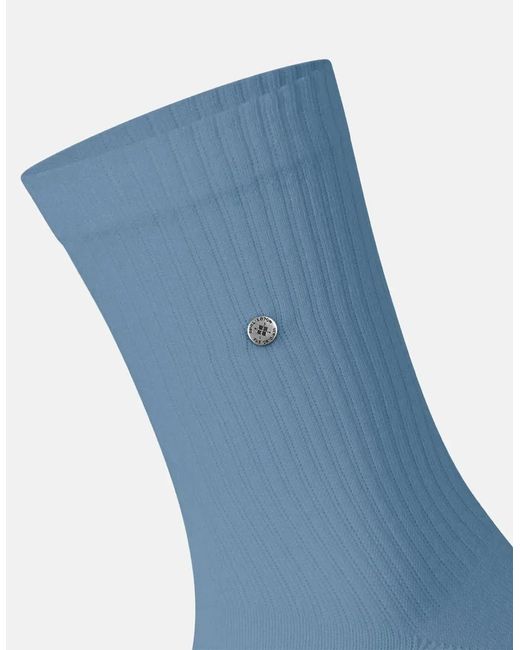 Burlington Blue Bond Street Socks Sky