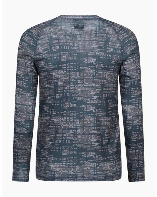 Mountain Warehouse Gray Talus Camouflage Thermal Top for men