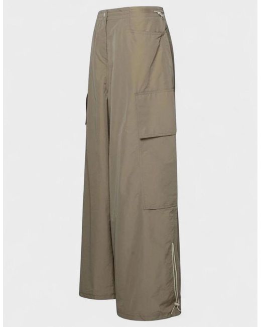 Palm Angels Natural Parachute Pants