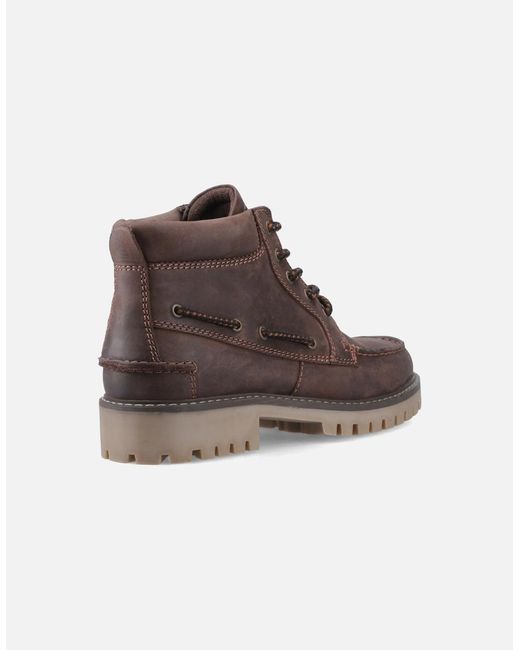Sperry Top-Sider Brown Sperry Baltimore Leather Ankle Boots for men