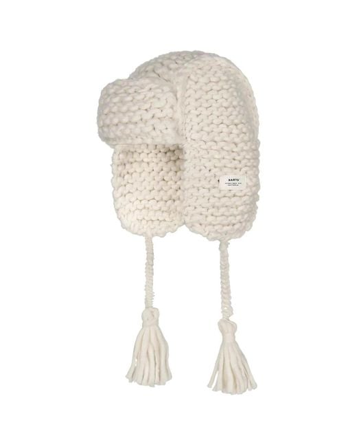 Barts White Brubru Bomber Hat