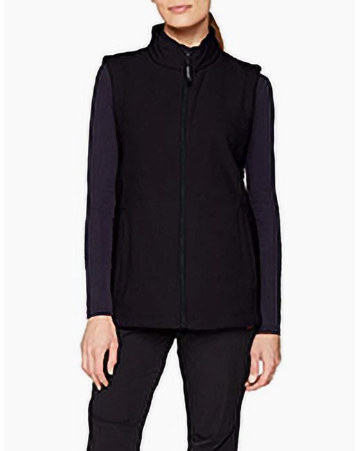 Regatta Black Ladies Micro Fleece Bodywarmer Gilet