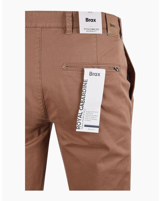 Brax Brown Fabio Chino Light for men