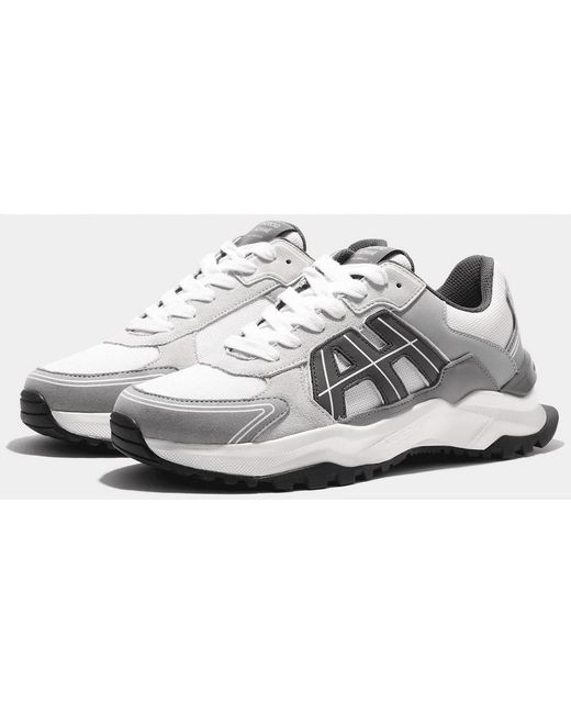 Android Homme Gray Ah One Runner Sneaker for men