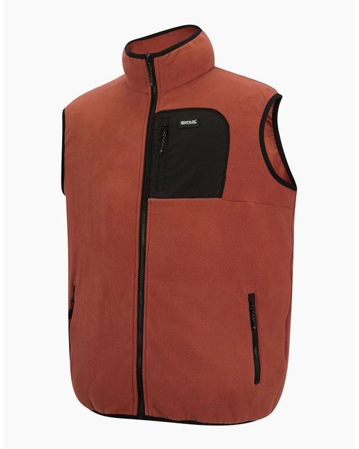 Regatta Brown Professional Frankie Fleece Gilet for men