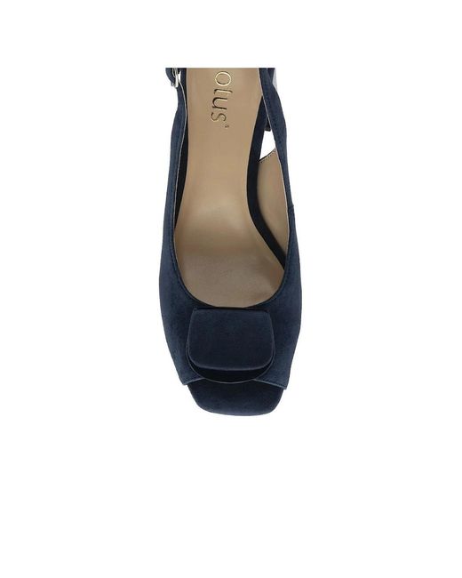 Lotus Blue Josefa Heeled Sandals