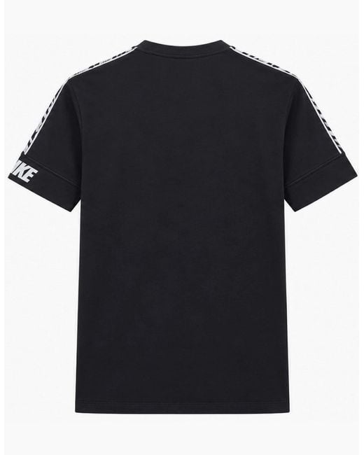 Nike Black Nsw Repeat T Shirt for men