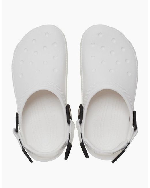 CROCSTM White Classic Work Clog Thermoplastic Clogs for men