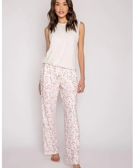 Pj Salvage Pink Salvage Horeshoe Pant