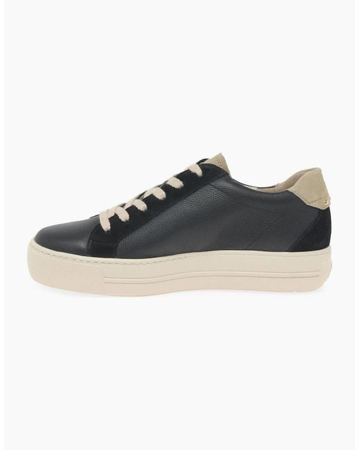 Paul Green Black Lulu Trainers