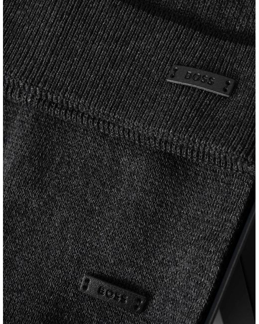Boss Black Boss Henzo Hat & Scarf Gift Set for men
